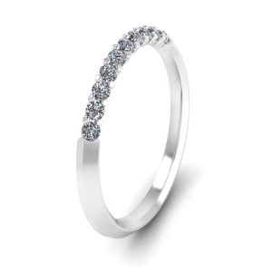 inel diamant aur alb 18k Solitaire III